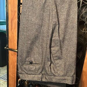 Gray Tweed Trousers